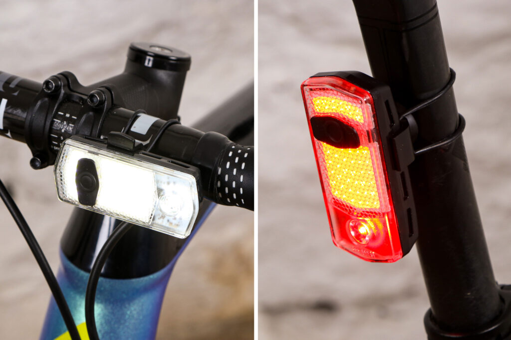 see sense icon 2 front and rear lights